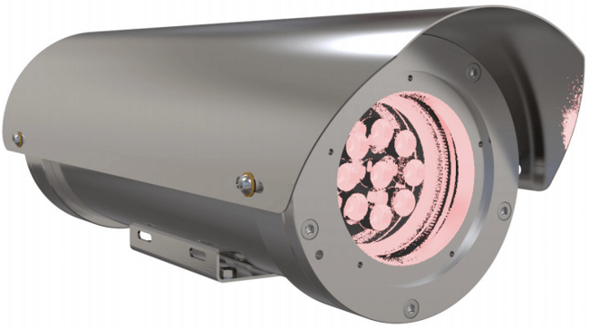 Explosion proof, fixed camera station